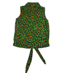 Green Stuff Baby Girl Tulip Sleeveless Shirt