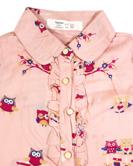 Baby Pink Stuff Baby Girl Tulip Sleeveless Shirt