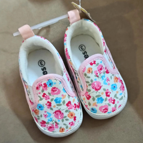 Flowers Print Shoes