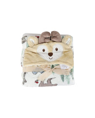Hooded Soft Character Blanket