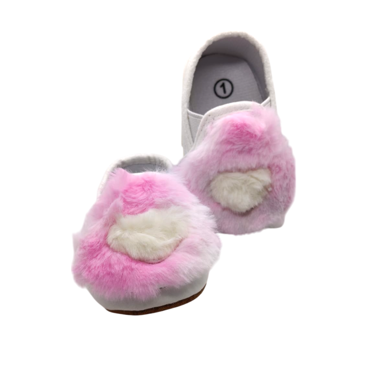 baby girl shoes - Pink Fur