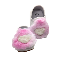 baby girl shoes - Pink Fur