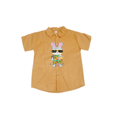 Boy Rabbit T-Shirt & Nicker (Brown)