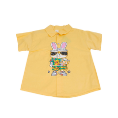 Boy Rabbit T-Shirt & Nicker (Yellow)