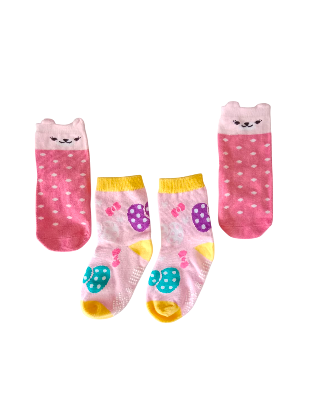 Non-Slip Baby Cotton Socks ( Set of 2 )