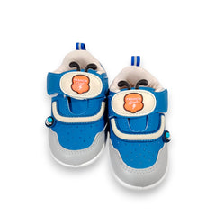 Adorable Blue Baby First Walker Shoes
