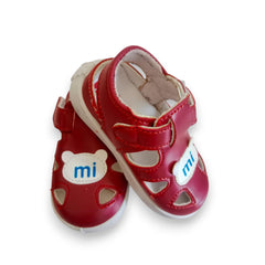 Soft Sole Toddler First Walkers (Red)