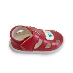 Soft Sole Toddler First Walkers (Red)