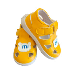 Soft Sole Toddler First Walkers (Yellow)