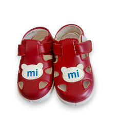 Soft Sole Toddler First Walkers (Red)