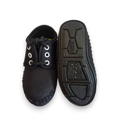 Adorable Black Baby Moccasins