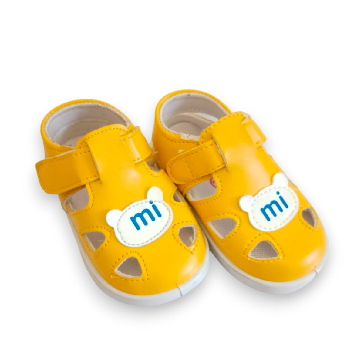 Soft Sole Toddler First Walkers (Yellow)