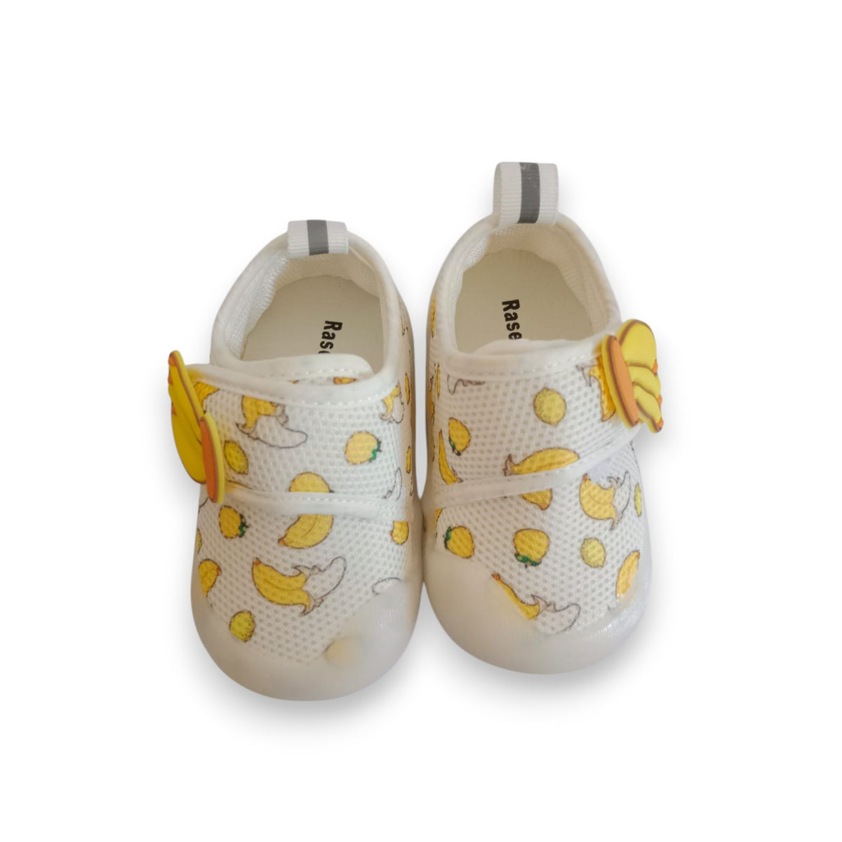 Adorable Banana Print Breathable Anti-Slip Baby First Walkers