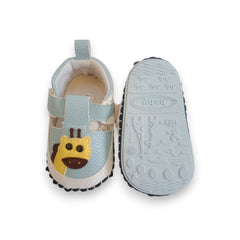 Cute Giraffe Baby First Walkers (Light Blue)