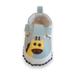 Cute Giraffe Baby First Walkers (Light Blue)