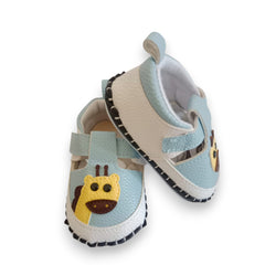 Cute Giraffe Baby First Walkers (Light Blue)