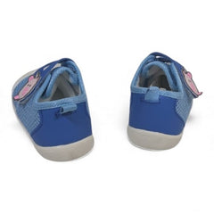 Non-Slip Blue Soft-Sole Baby Booties