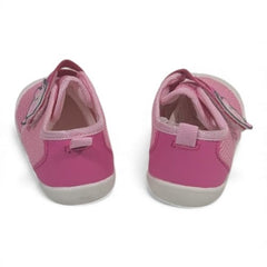 Non-Slip Pink Soft-Sole Baby Booties