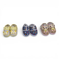New-born Baby Booties - 3pc set