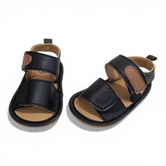 Boys Double-Strap Soft-Sole Baby Sandals