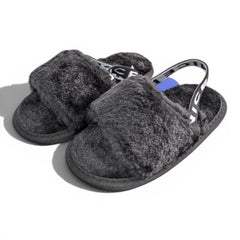Fluffy Slingback Slippers