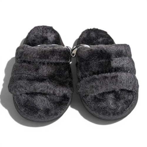 Fluffy Slingback Slippers