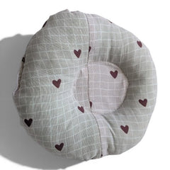 Portable Baby Bed with Zip-Up Mosquito Net & Head Support Pillow