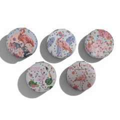 Flamingo Sparkle Pocket Mirror