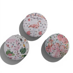 Flamingo Sparkle Pocket Mirror