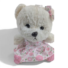 Pink Floral Teddy Bear