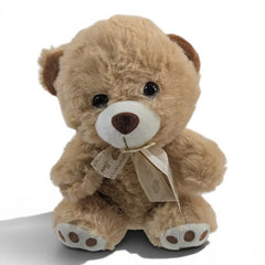 Soft Brown Bear with Bow