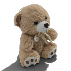 Soft Brown Bear with Bow