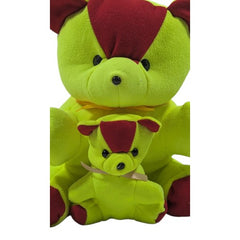 Mommy & Me Neon Lime Teddy Set