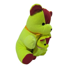 Mommy & Me Neon Lime Teddy Set