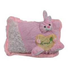 "Lucky" Bunny Pillow Plush