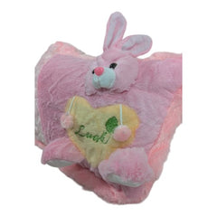 "Lucky" Bunny Pillow Plush