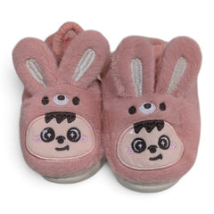 Ultra-Soft Fluffy Bunny Ears Loungewear Slippers for Indoor & Outdoor Comfort