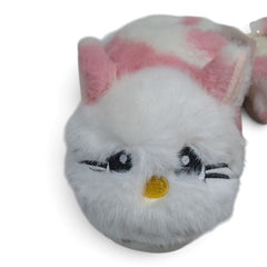 Cozy Plush Cat Slippers for Kids