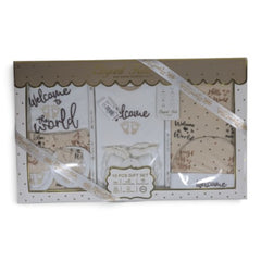Elegant Kids 10-Piece "Welcome to the World" Newborn Baby Gift Set - Blower Velvet