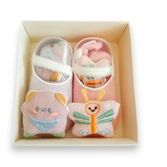 Adorable Baby Gift Set: Soft Anti-Slip Socks