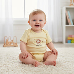 Baby Bodysuit Set - Pack of 3 - Jungle & Dino Friends
