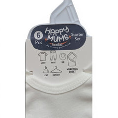 6-Piece Newborn Gift Set - "Princess" Embroidery