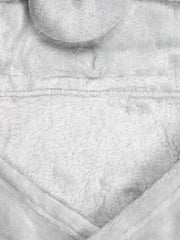 Pink Elephant Hooded Fleece Blanket