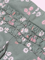 2pc Blue & greenTights