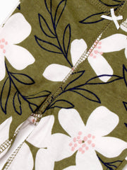 Green Floral Trouser