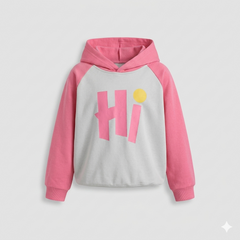 Girls Hoodie Sport Suit Autumn Winter Two Piece Tracksuit