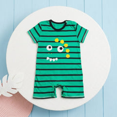 Green Half Romper