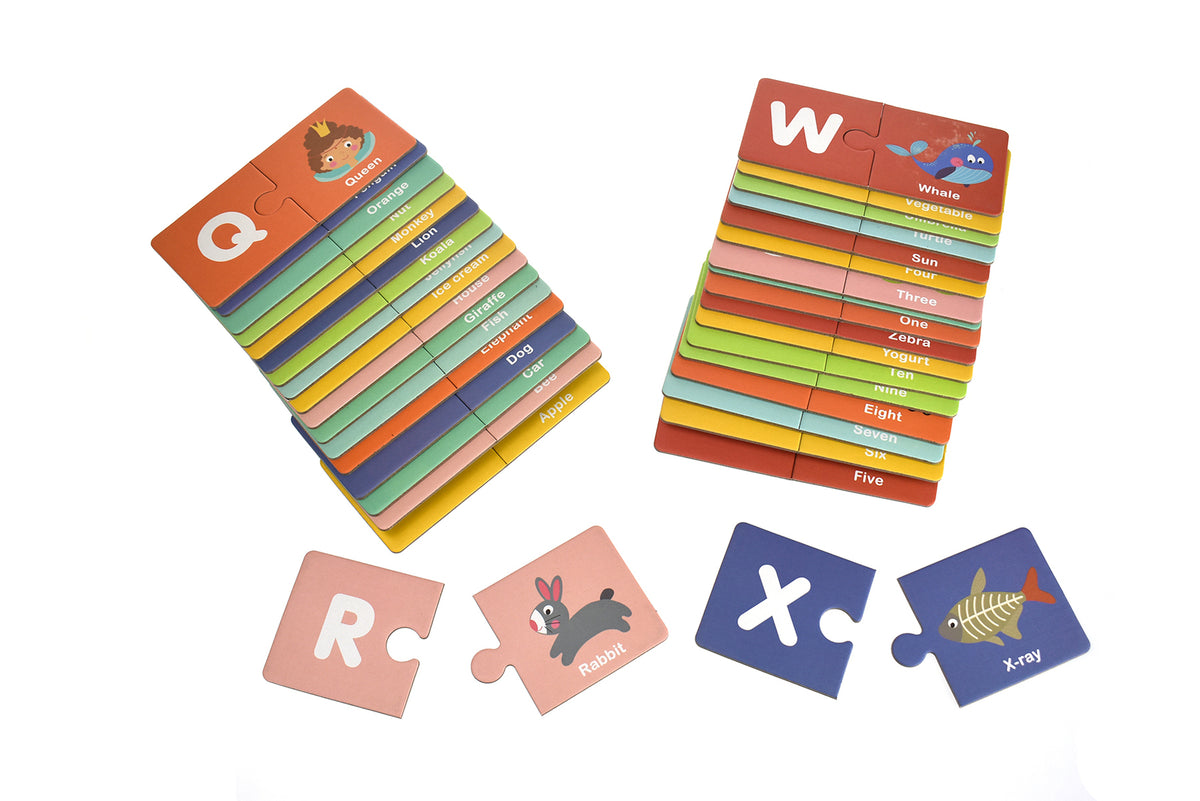 Alphabet & Number Matching Puzzle