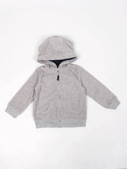 Boys Hooded Jacket-Gray