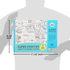 Painter Giant Coloring Poster Pads